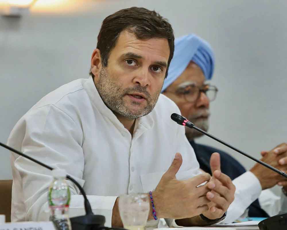 No sacrifice too great to defeat RSS-BJP ideology of hatred: Rahul