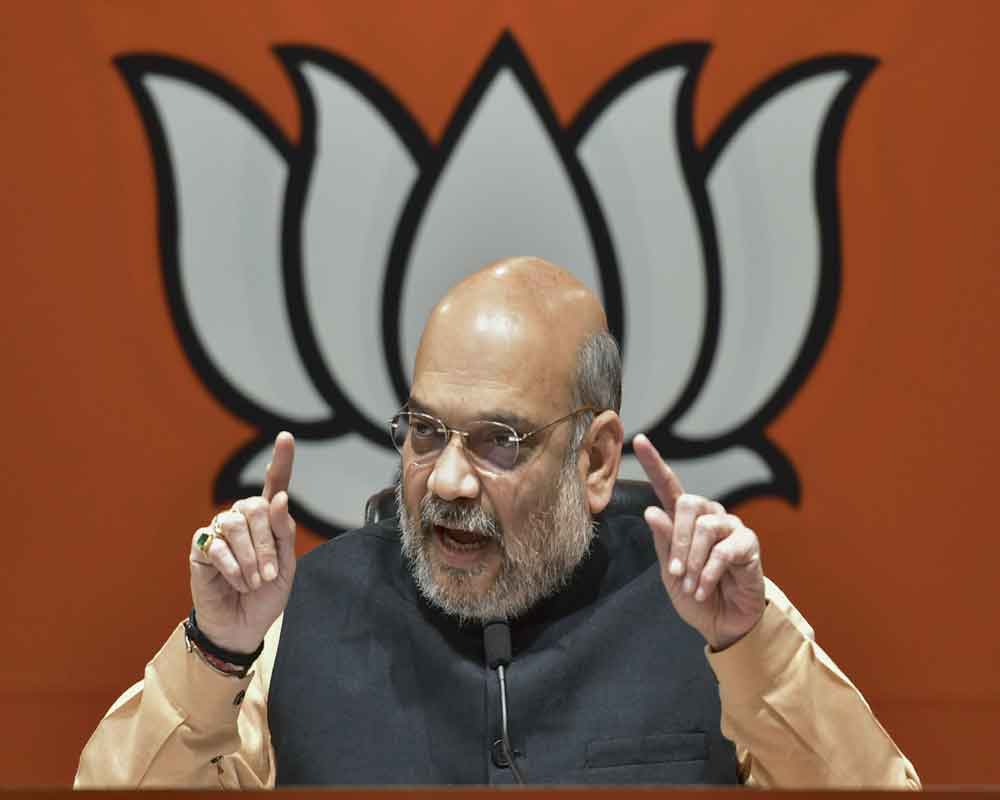 Only Modi govt can give befitting reply to Pakistan: Amit Shah