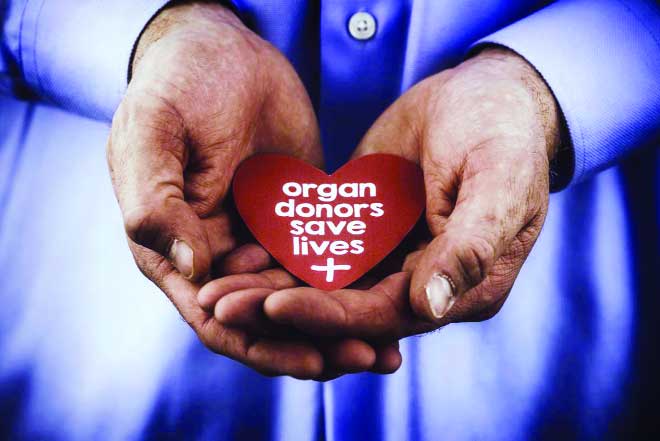 Organ donors a far cry