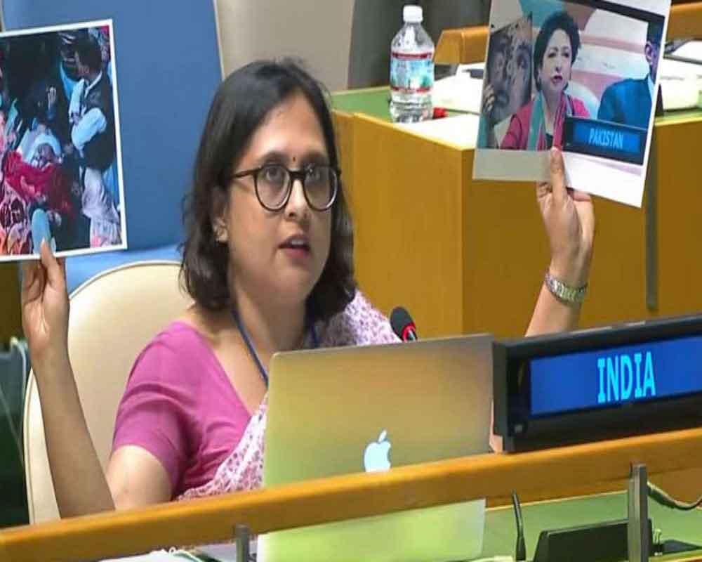 Pak exporting terror, stifling women's voices for narrow political gains: India at UNSC