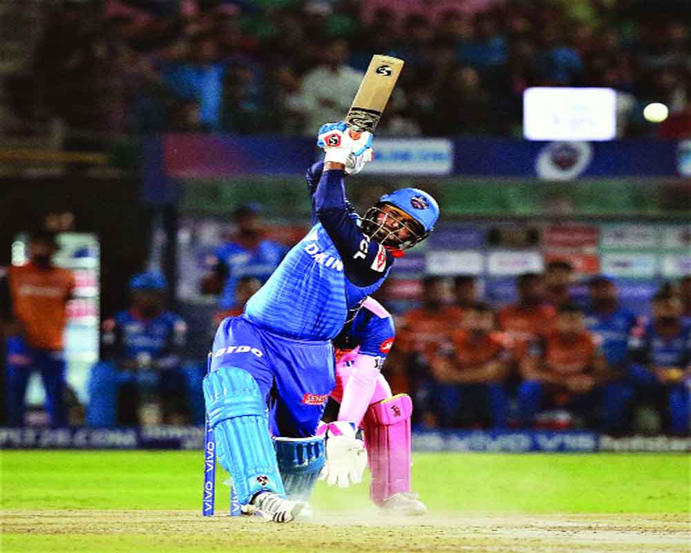 Pant stars in table-topping win