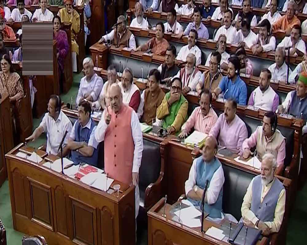 Parliament nod to resolution abrogating J-K's special status