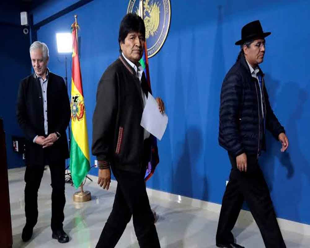 Plane carrying Bolivia's Morales to Mexico takes off: Mexican FM