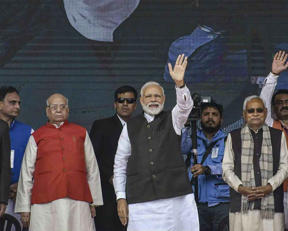 PM inaugurates, lays foundation stone of projects worth Rs 33,000 cr in Bihar