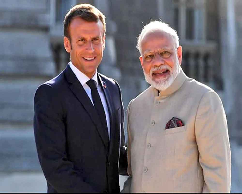 PM Modi holds marathon talks with French President Macron