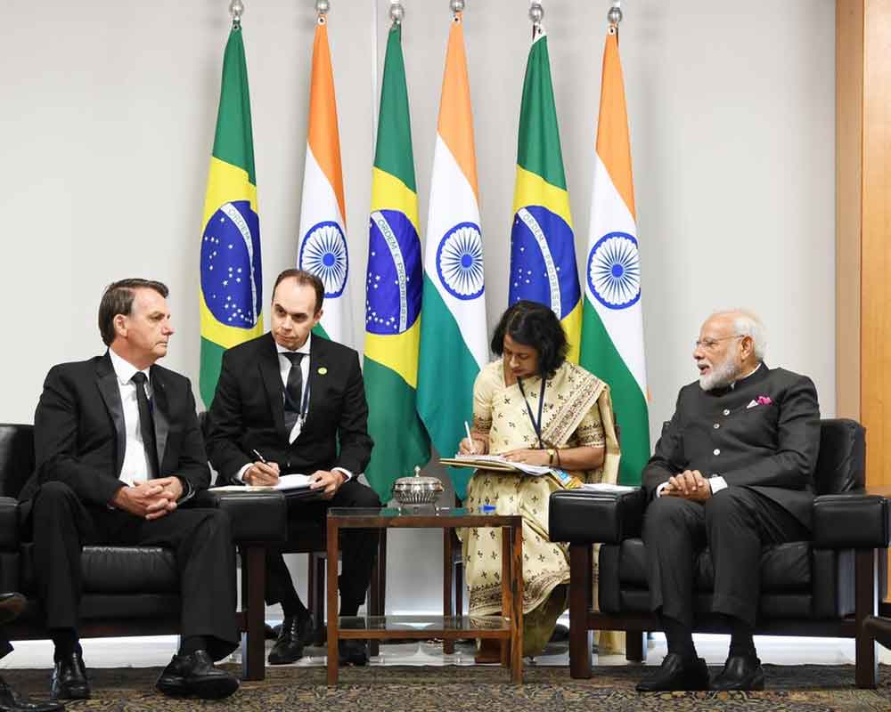 PM Modi meets Brazilian President Bolsonaro, holds 'fruitful talks'