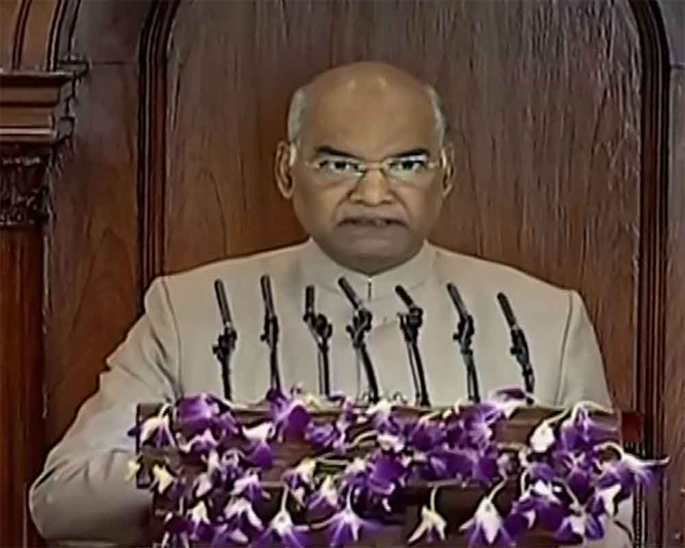 Prez declares abrogation of provisions of Article 370