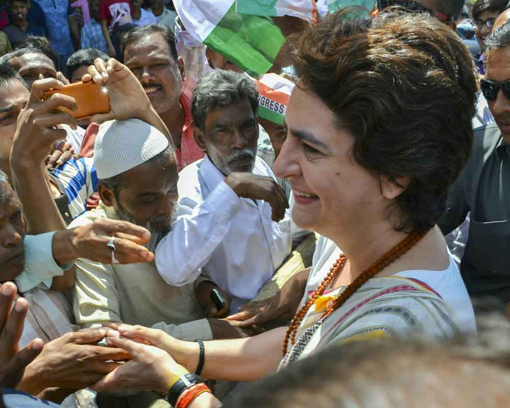 Priyanka Gandhi Vadra attacks BJP over plight of 'shiksha mitras' in UP
