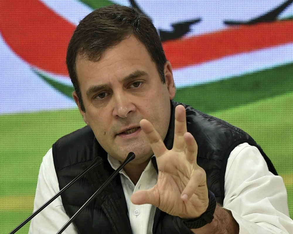 Rahul asks Modi to tell nation who released Masood Azhar from jail