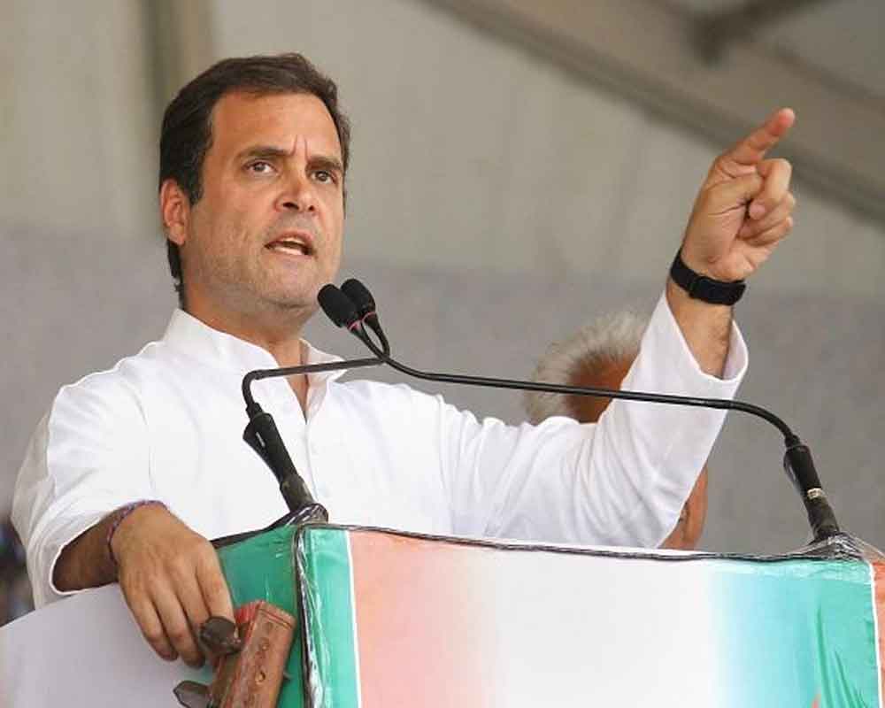 Rahul taunts Modi over claim on cloud cover during air strike