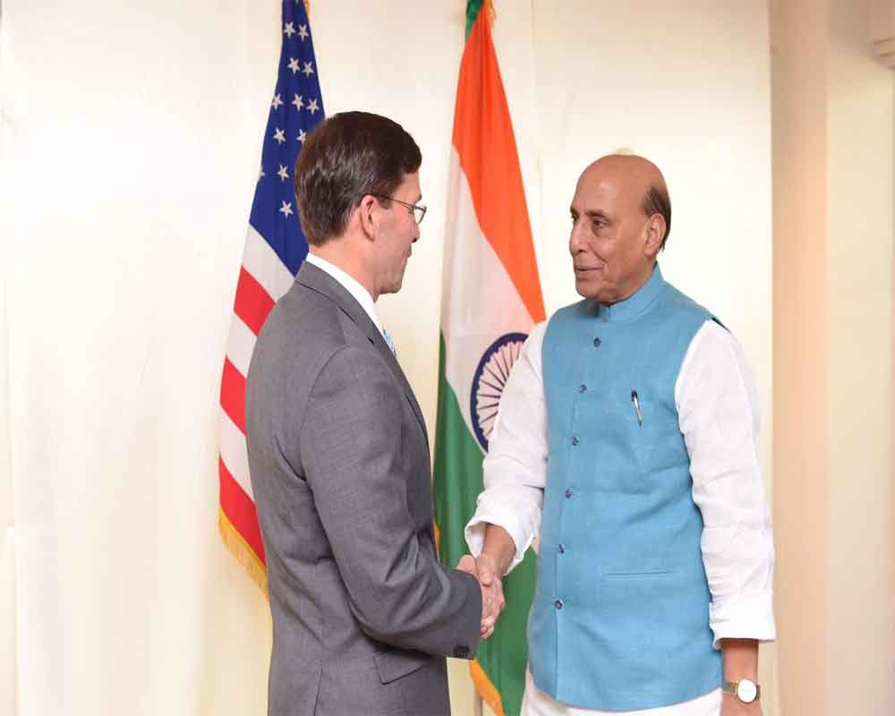 Rajnath holds talks with US Def Secretary with focus on Indo-Pacific