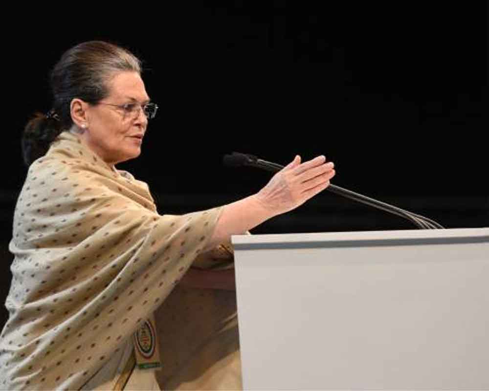 Ready to sacrifice everything to safeguard country's values: Sonia