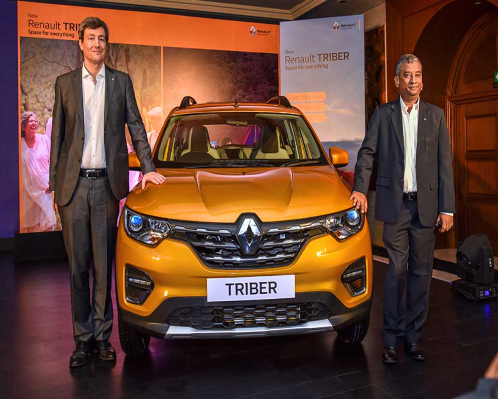 Renault launches Triber priced up to Rs 6.49 lakh
