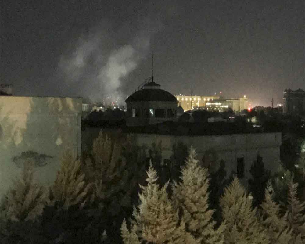 Rocket blast at US Embassy in Kabul on 9/11 anniversary