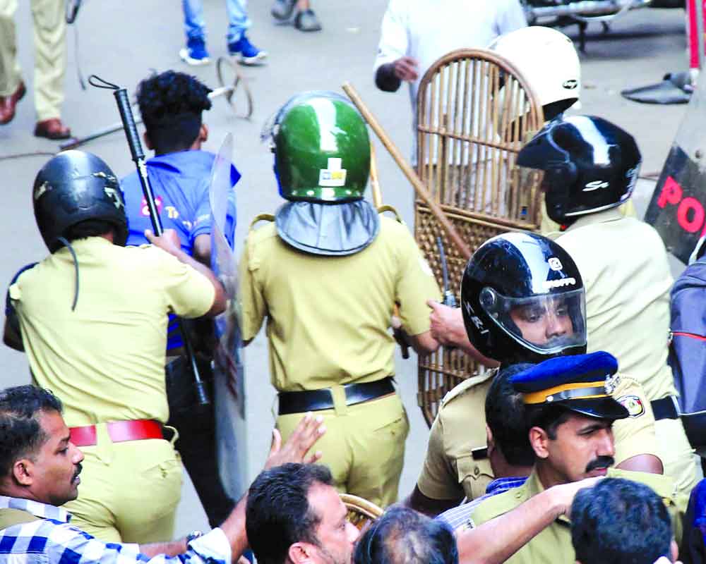 Sabarimala rage engulfs Kerala