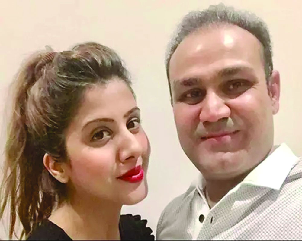 Sehwag’s wife files plaint against business partners
