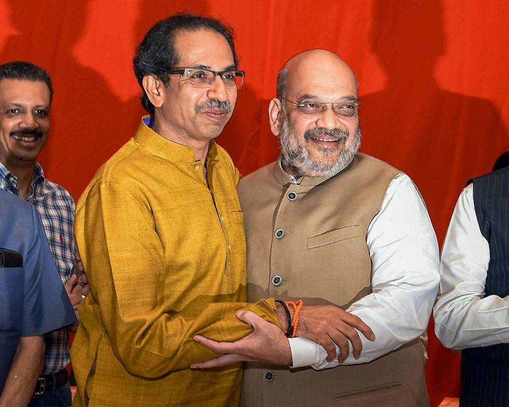 Shiv Sena to contest 23, BJP 25 seats in Lok Sabha, 50:50 in assembly polls
