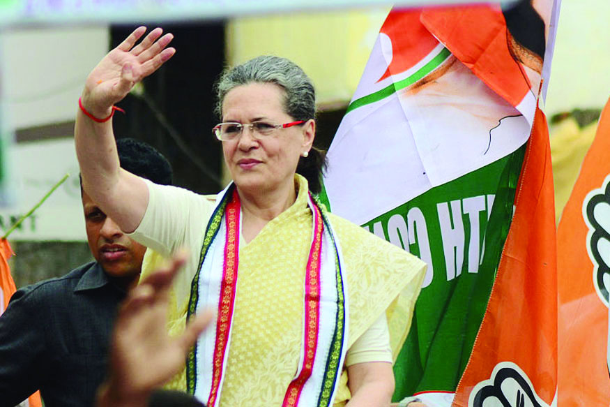 Sonia invites Opp parties for post-poll meet