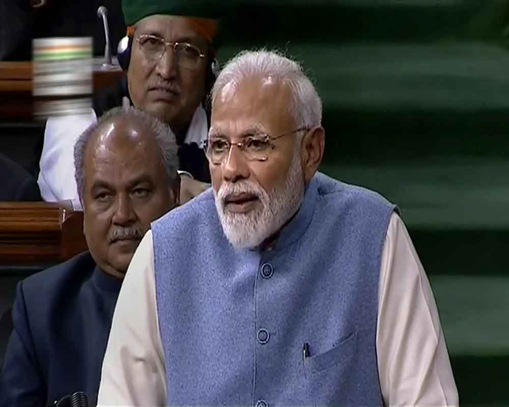 Strong pitch for majority govt, potshots at Rahul by PM in  Final address to 16th Lok Sabha