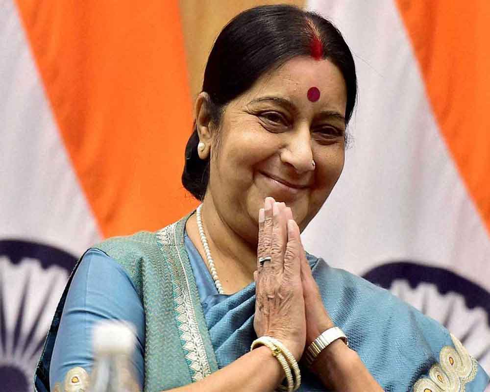 BJP stalwart and former foreign minister Sushma Swaraj dies