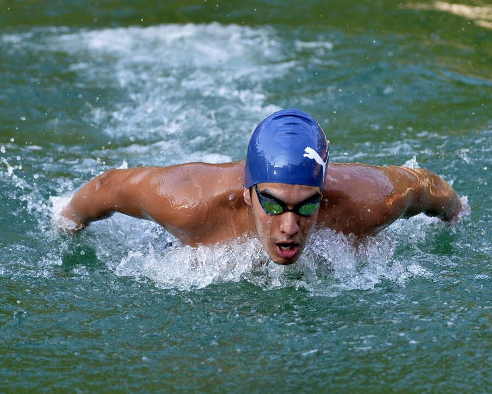 Swimmer Nataraj makes splash at Khelo; now eyes World C'ships