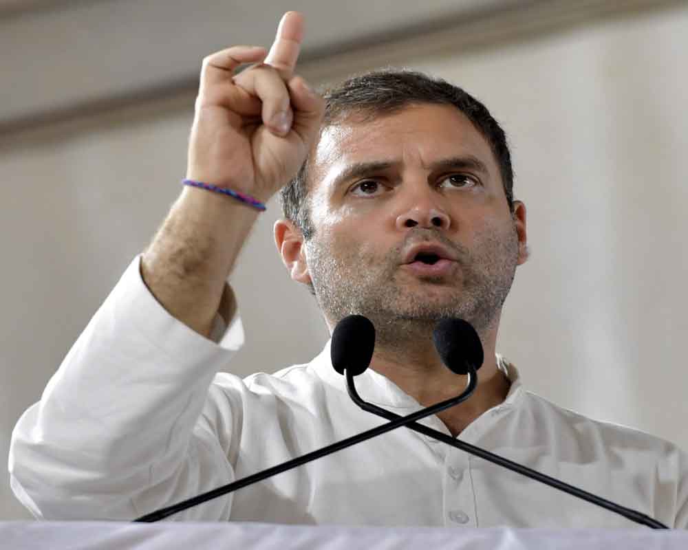 Those who weaken justice, liberty, equality, fraternity doing disservice to B R Ambedkar: Rahul