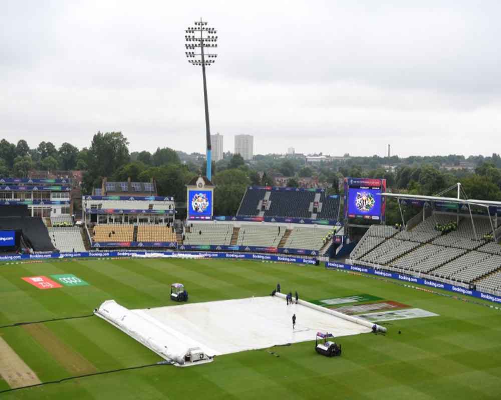 Toss of WC match between SA and NZ delayed due to wet outfield