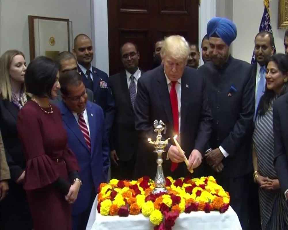 Trump to celebrate Diwali at White House on Thursday
