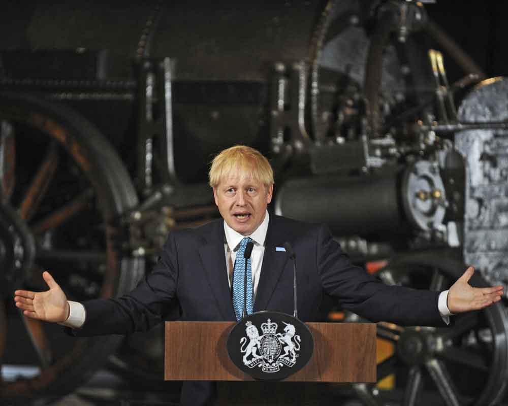 UK's Johnson is gambling his future on suspending Parliament