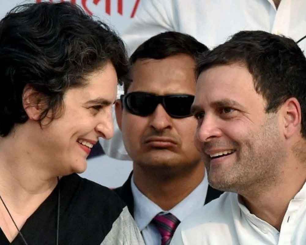 UP Congress workers plan grand welcome for Priyanka, Rahul