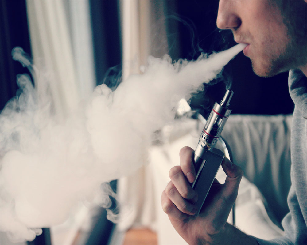 Vaping linked to wheezing in adults: Study