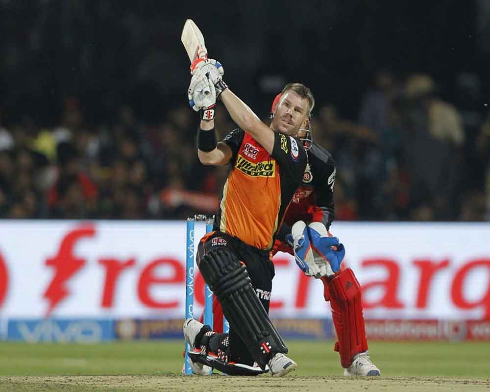 Was on SRH group chat and kept getting messages last year: Warner