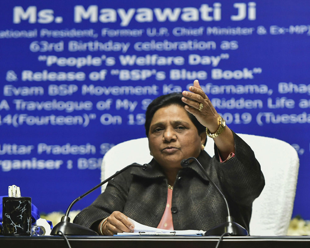 Will make nephew join BSP movement, give him chance to learn: Mayawati