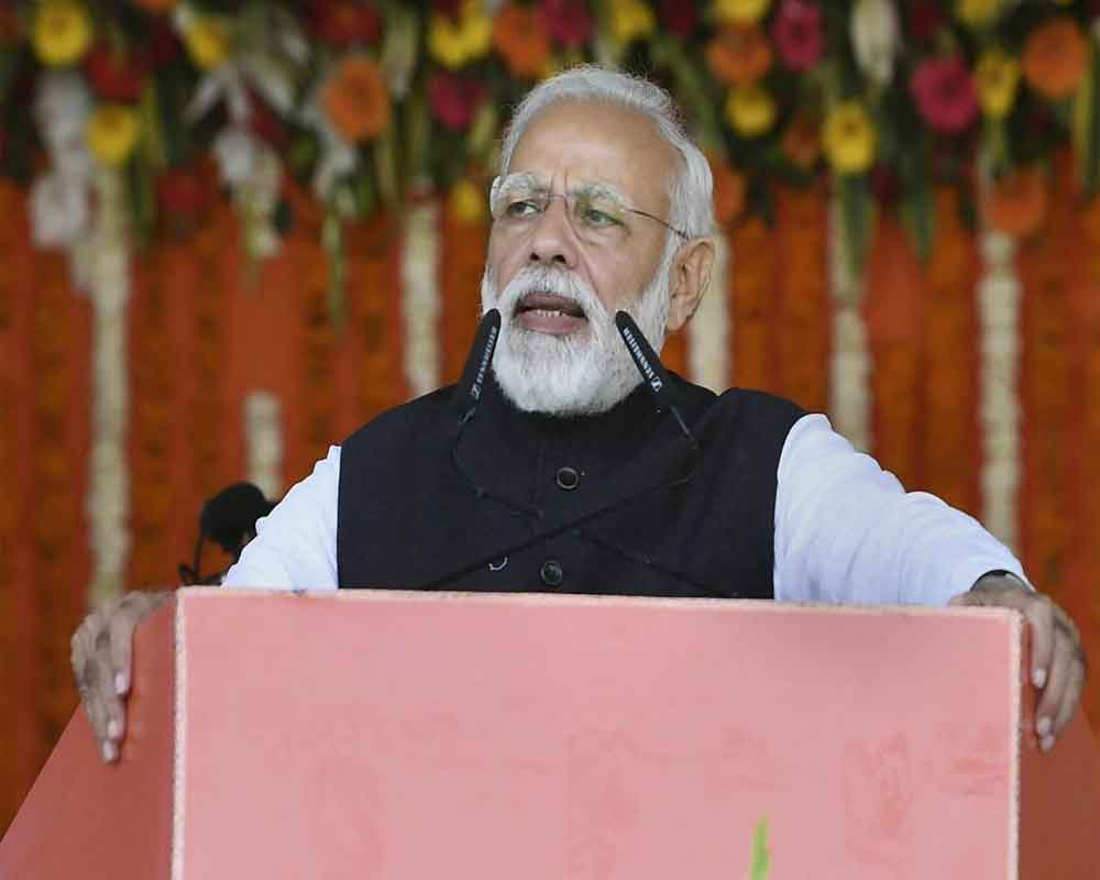 PM targets Abdullahs, Muftis, says he won't allow them to divide India