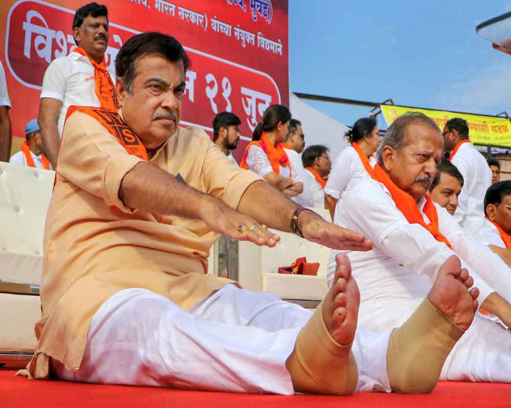 Yoga is a symbol of India's culture and history: Gadkari