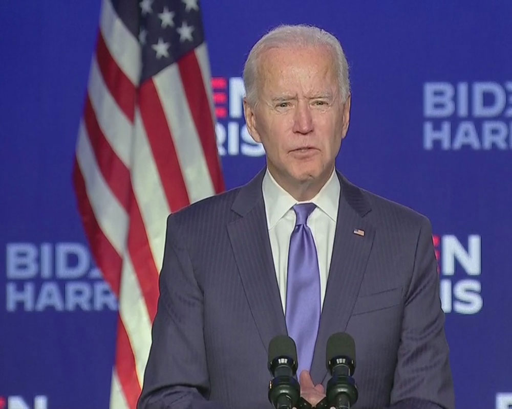 ​​​​​​​US ready to lead the world and once again sit at the head of the table: Biden