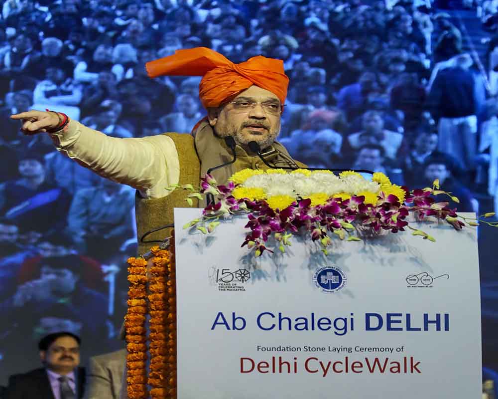 AAP govt misled people of Delhi for 5 years: Amit Shah