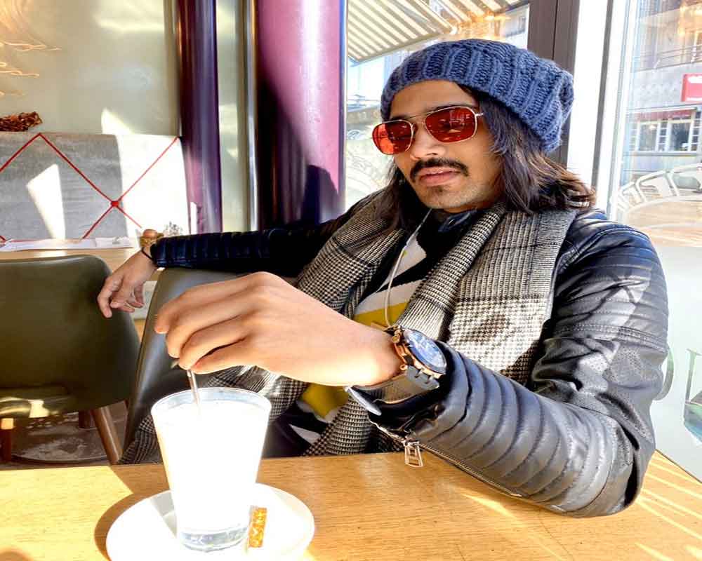 Bhuvan Bam attends World Economic Forum 2020 in Davos