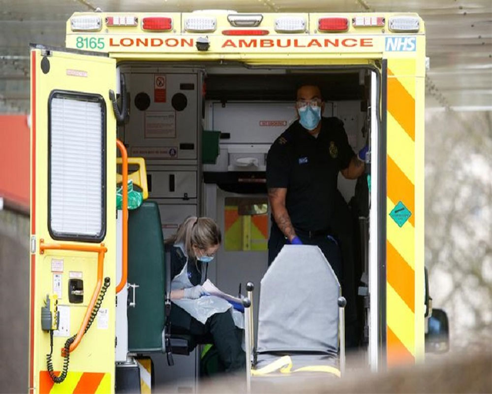 Britain reports a record 938 new coronavirus deaths