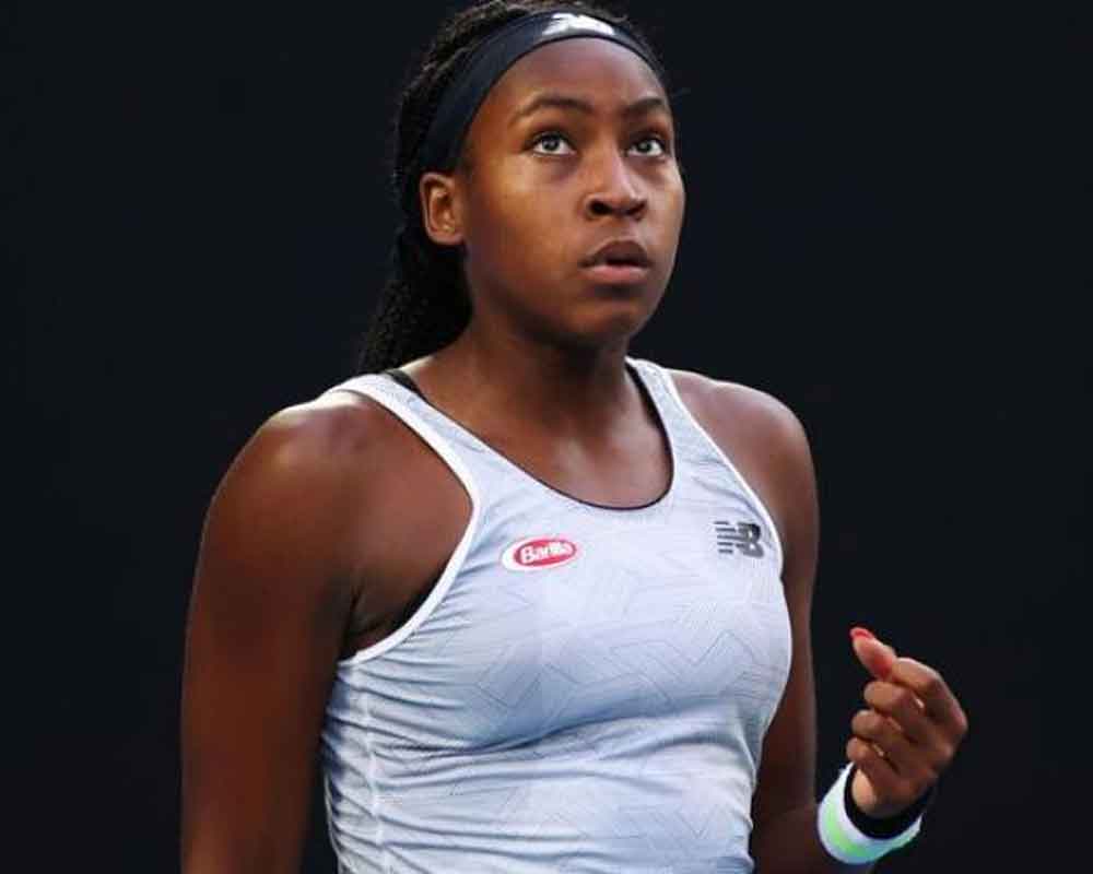 Coco Gauff, 15, crashes out in tears at Australian Open