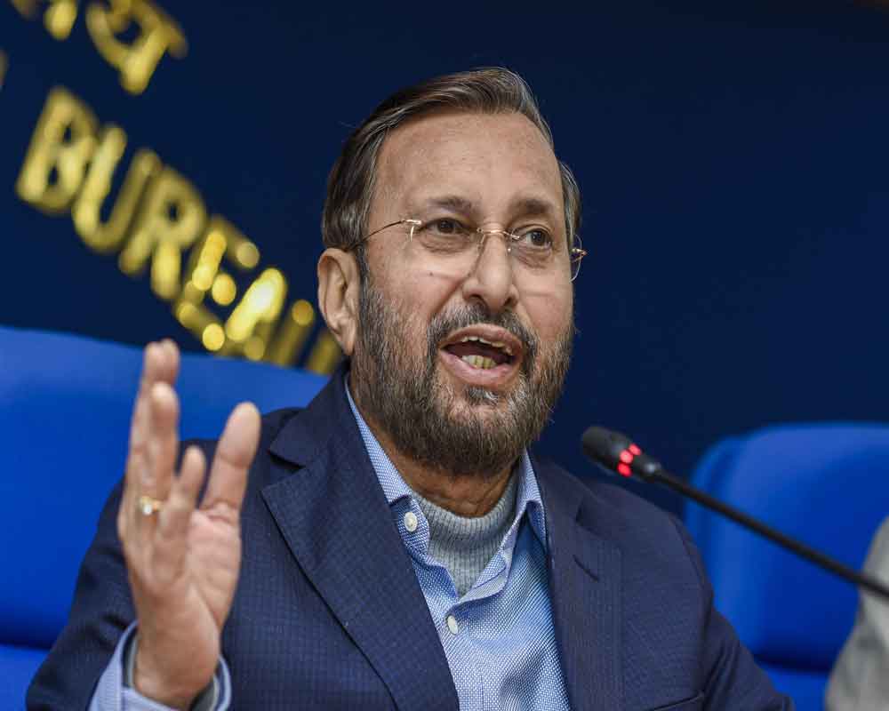 Cong''s ''disappearance'' led to BJP''s defeat in Delhi: Javadekar