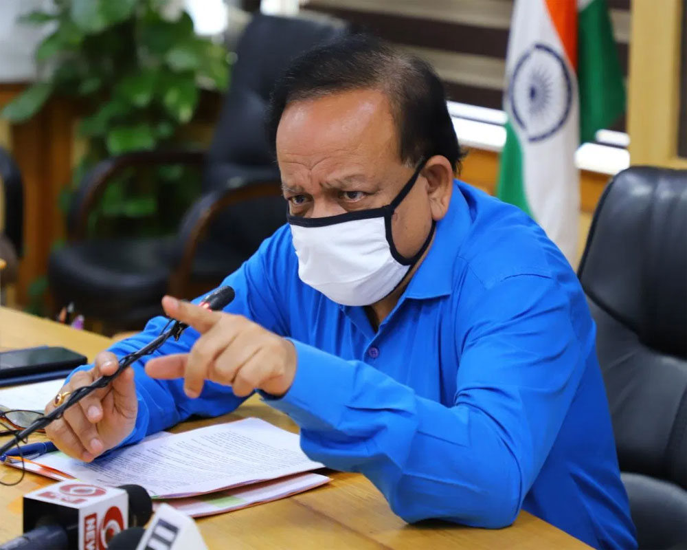 COVID-19 doubling time in India improved to 13.6 days in last 3 days: Vardhan