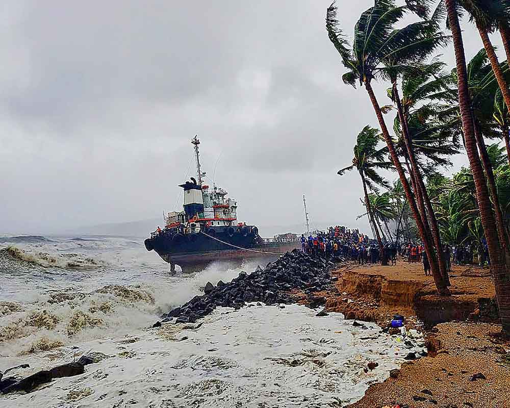 Cyclone Nisarga makes landfall, uproots trees, spares Mumbai