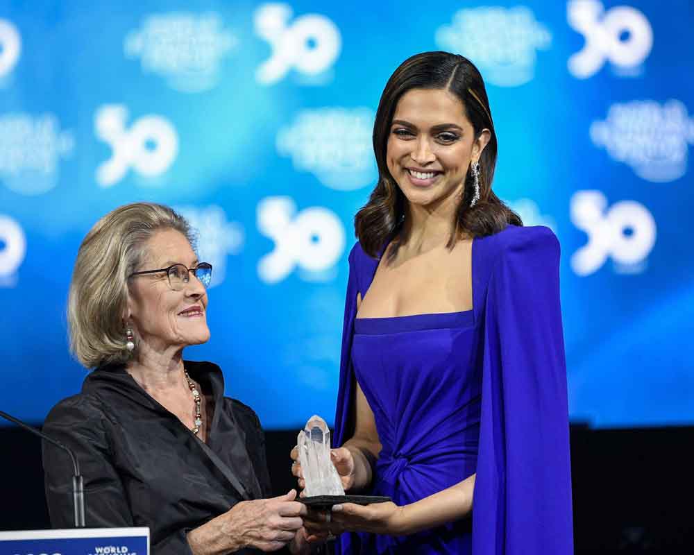 Deepika feted with global honour for mental health awareness drive