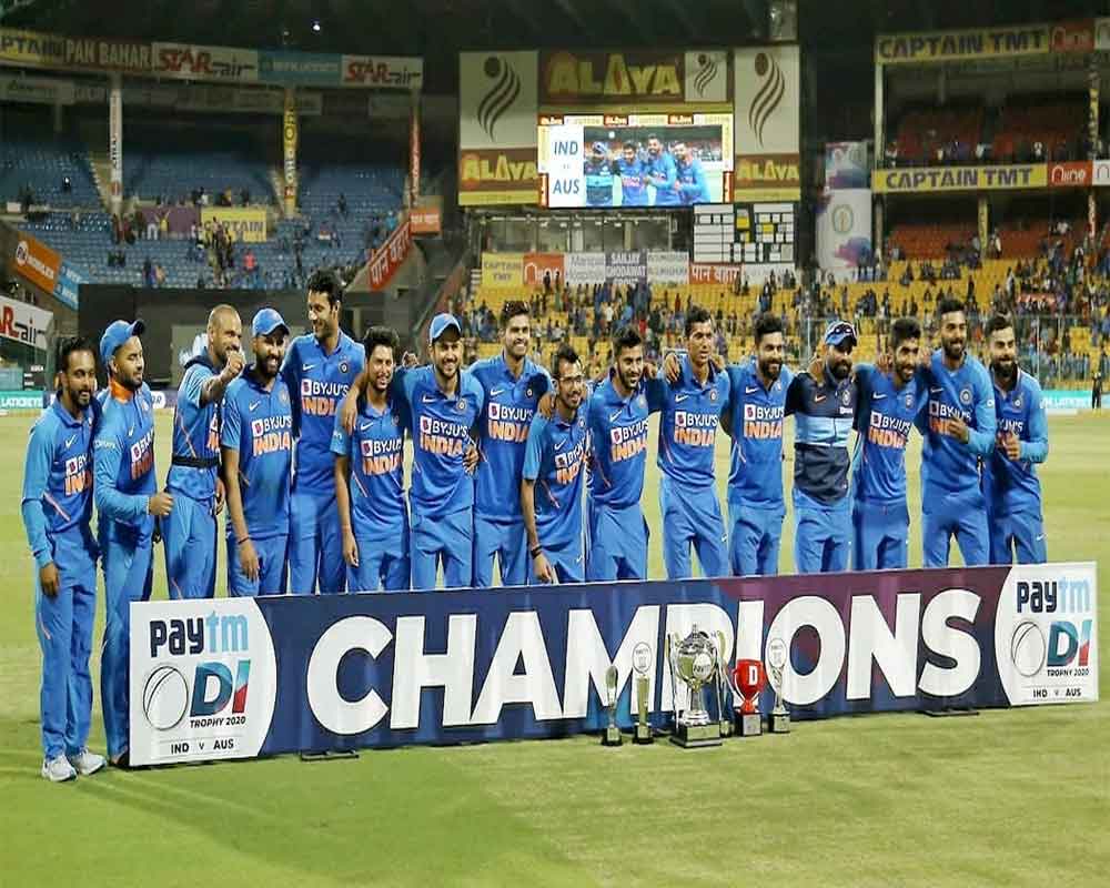 Dominant India take series
