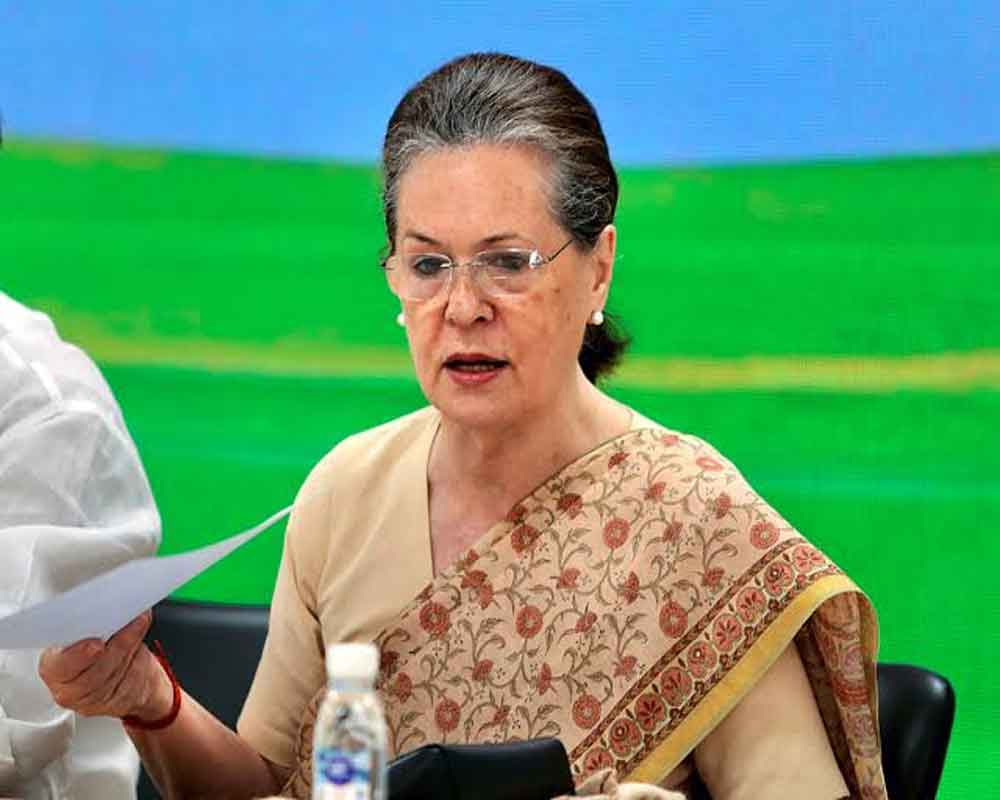 Entire country heard cries of migrants but not govt: Sonia Gandhi