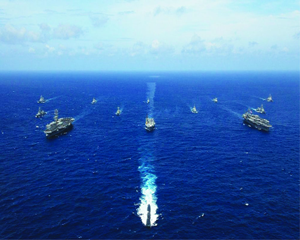 Eye on China! Oz too part of Malabar drill