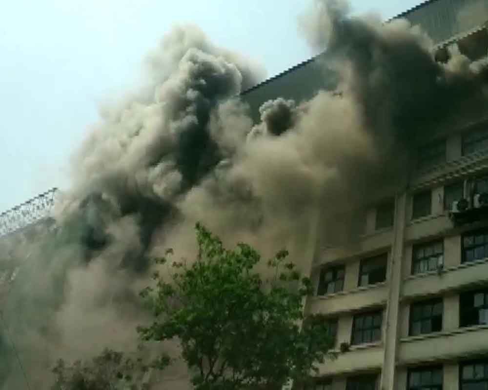 Fire in Mumbai GST Bhavan, no casualties