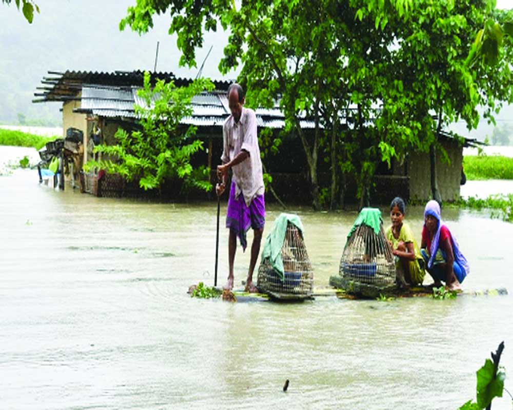 Flood fury in Assam