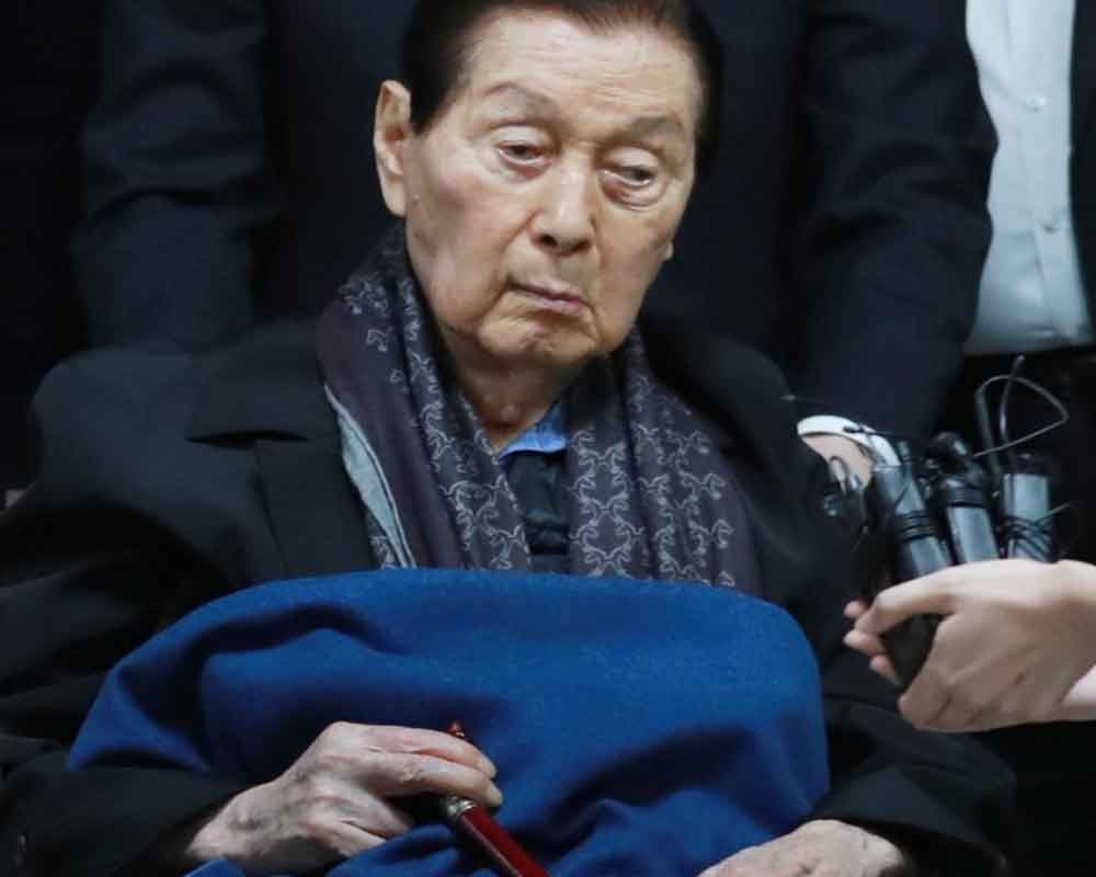 Founder of S Korean retail giant Lotte dies at 97